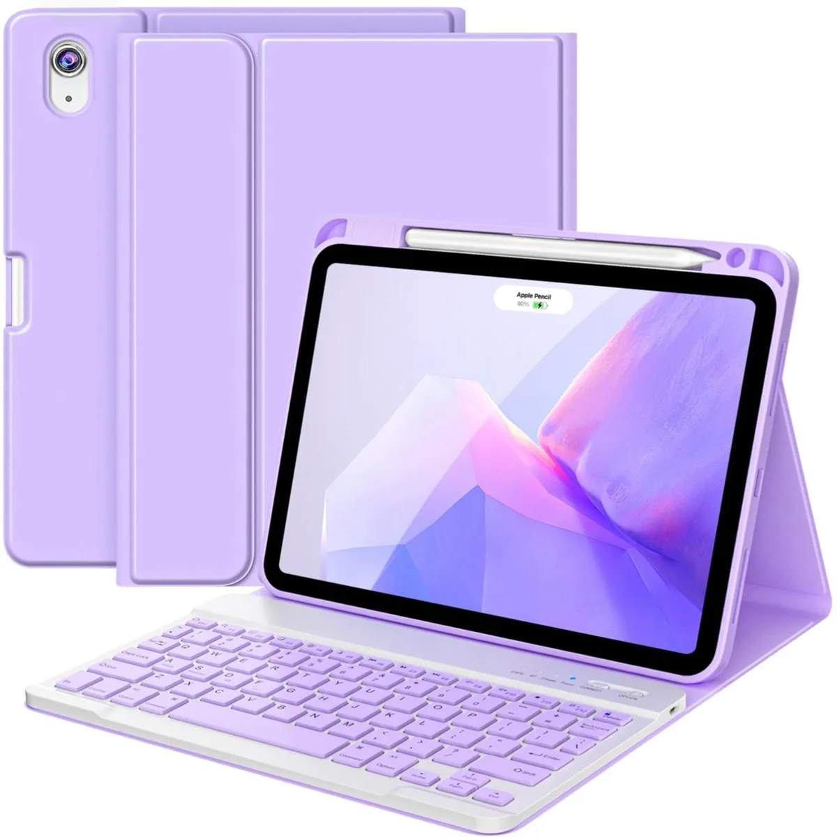 Batianda Batianda 2 in 1 accessory for iPad Air 11 inch Purple — product photo