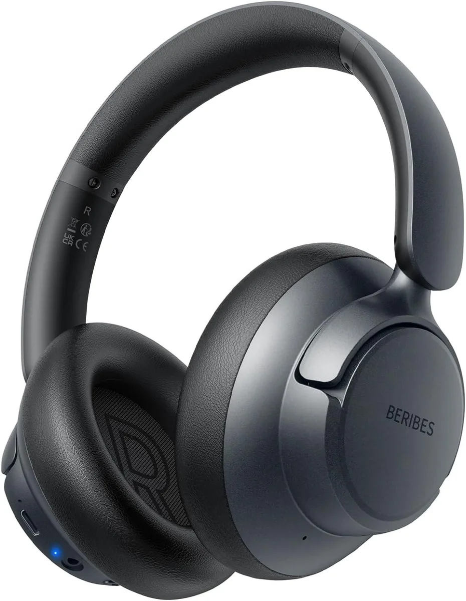 TUKO TUKO Hybrid ANC Headphone 70h 45h ANC 40mm 3.5mm Black — product photo