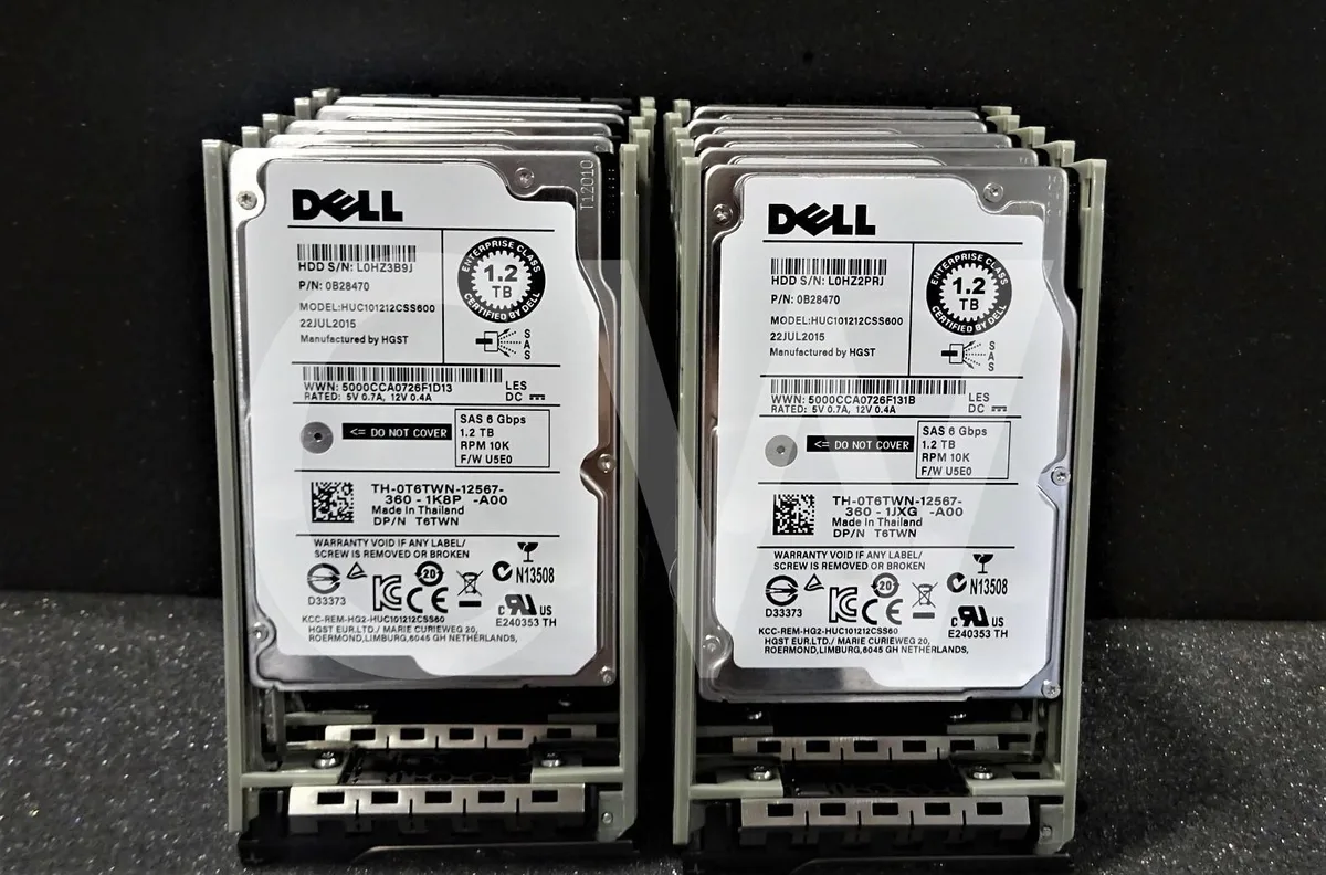 DELL DELL HUC101212CSS600 1.2TB 10000RPM SAS 2.5" internal hard drive — product photo