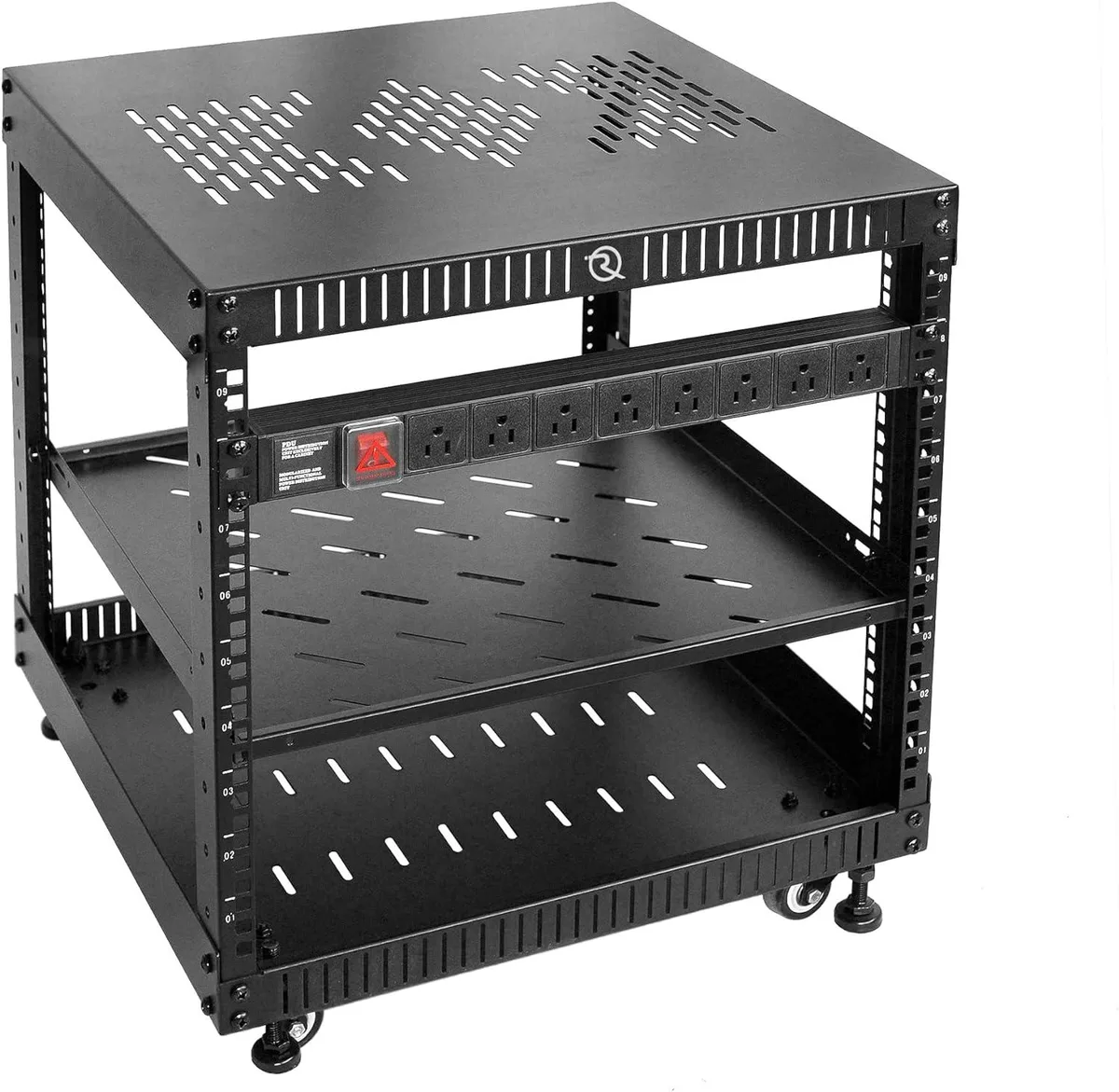 TAURKENAM TAURKENAM 9U Server Rack with Shelf and PDU — product photo