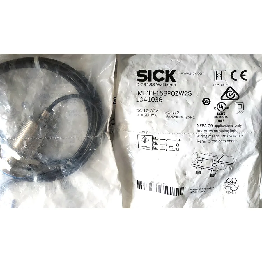 Sick Sick IME30-15BPOZW2S Inductive Proximity Sensor PNP NC 15mm M30 IP67 — product photo