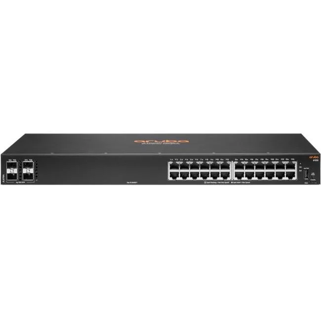 HP HP Aruba 6100 JL678A 24G 4SFP+ network switch — product photo