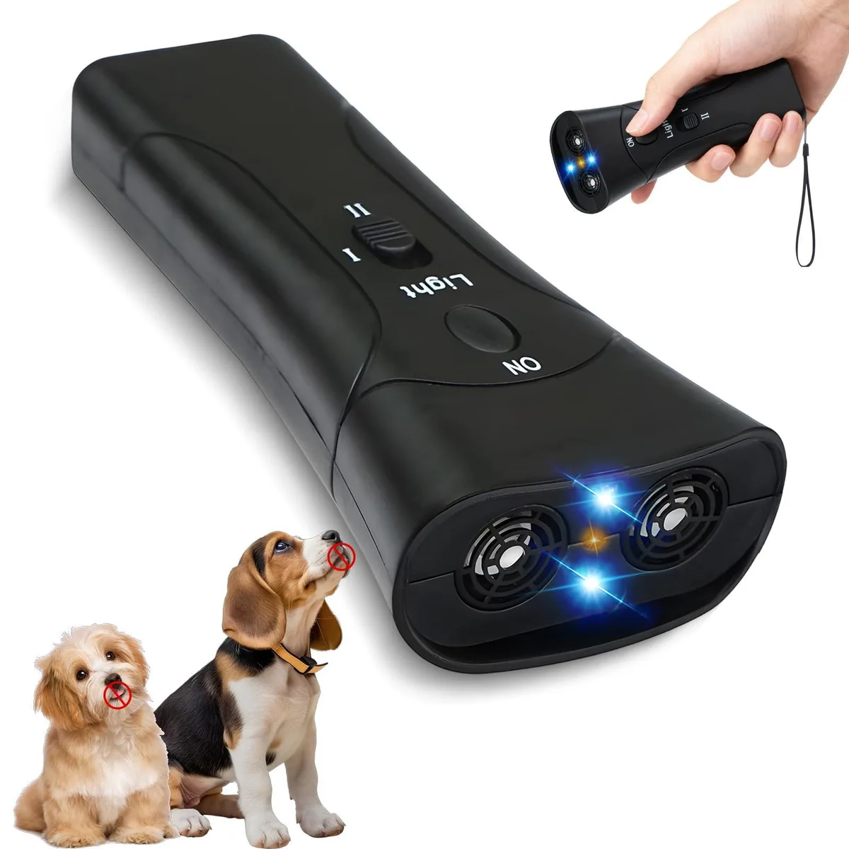 DNBeffulgent DNBeffulgent AD-200 Ultrasonic Pet Trainer Black — product photo