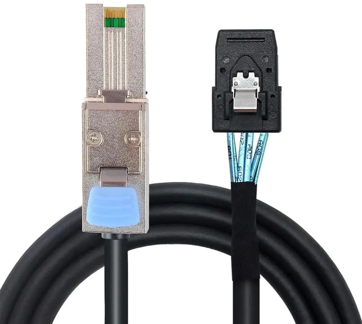 SMUGDESK SMUGDESK SAS cable SFF-8088 26-pin to SFF-8087 36-pin 1m 28AWG — product photo