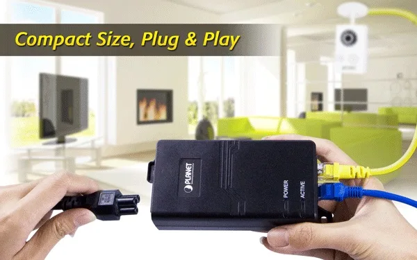 PLANET PLANET POE-173 60W Ultra PoE Injector — product photo