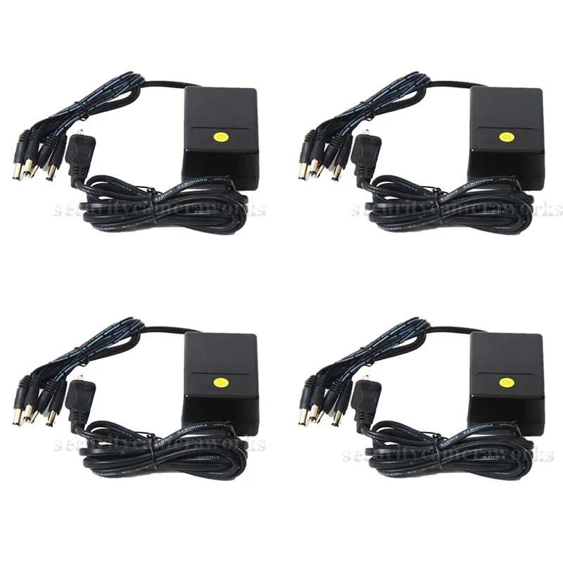 VideoSecu VideoSecu PW154A4 4-port 12V 2A power supply surveillance accessory — product photo