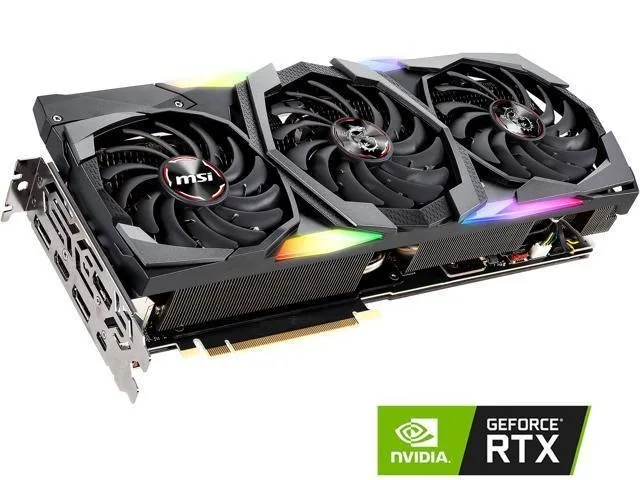 MSI MSI GeForce RTX 2080 Ti Gaming X Trio 11GB graphics card — product photo