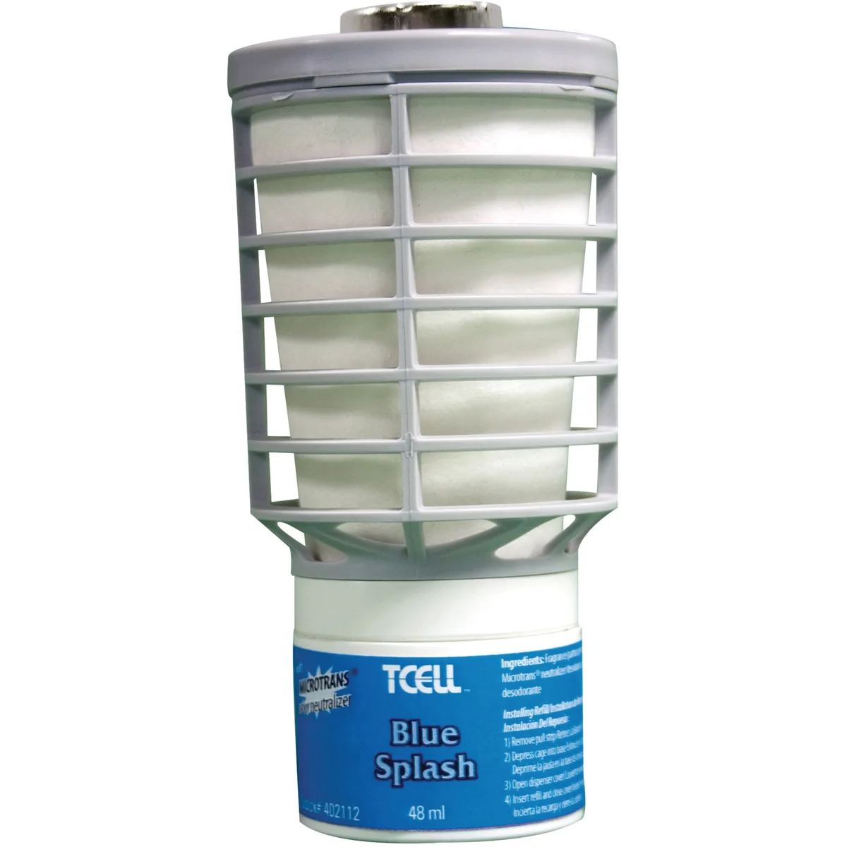 Rubbermaid Rubbermaid FG402112 TCell Oil Aromatherapy Refill Blue Splash 48 mL 60 day PK6 — fotografie produktu