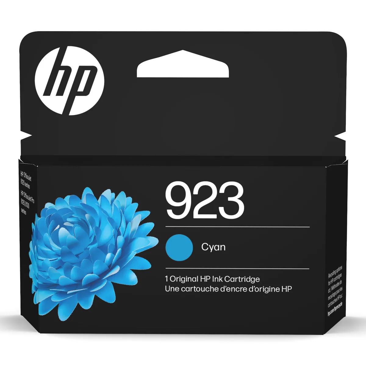 HP HP 923 Cyan Original Ink Cartridge 4K0T0LN 400 pages — product photo
