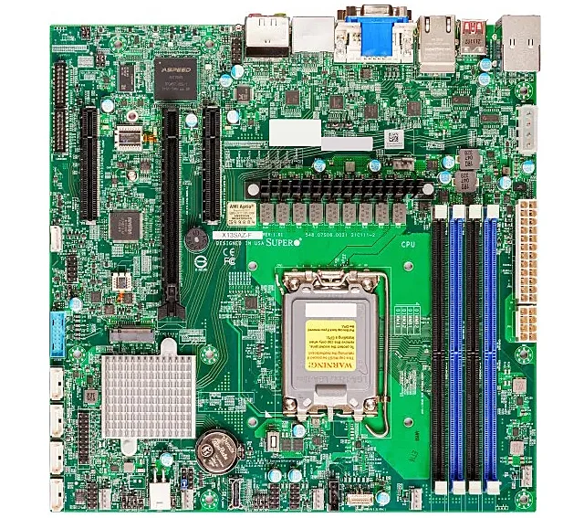 Supermicro Supermicro MBD-X13SAZ-F-O LGA 1700 server motherboard — product photo