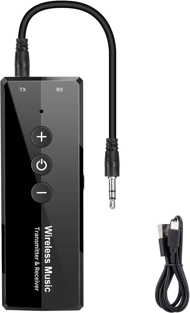 LENDAWAY ktbv-374 Bluetooth 5.3 Transmitter Receiver Car Electronics Accessory — product photo