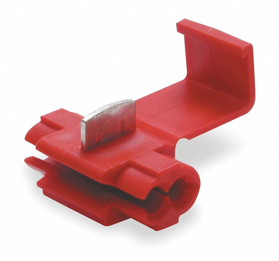 Red 3M 905 displacement connectors in a pack of 50