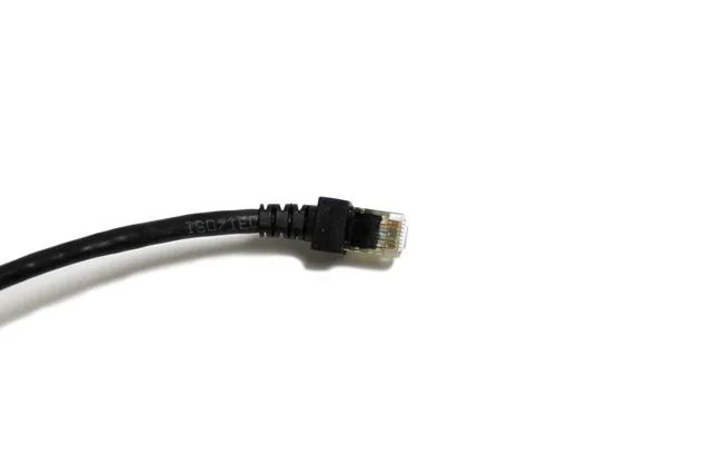 Nexhi Nexhi STP-7000-14W Cat 7 Shielded Ethernet Cable 14 ft Black — product photo
