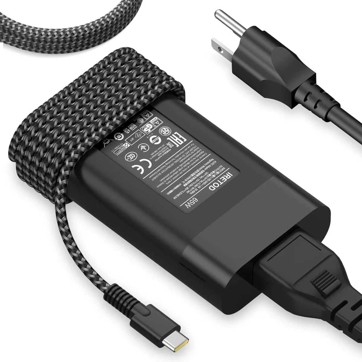 FLEANE FLEANE 65W 45W USB-C Fast Slim HP Laptop Charger — product photo