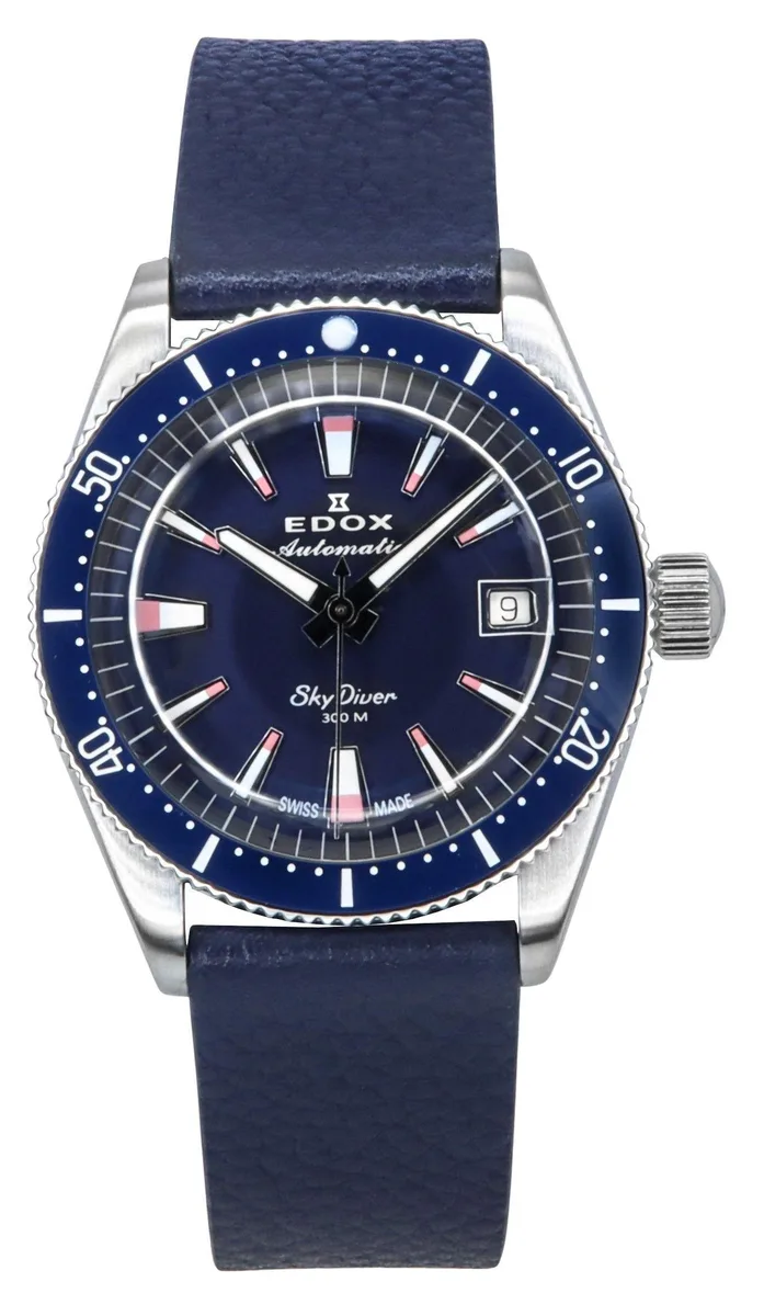 EDOX EDOX Skydiver Limited Special Blue Dial Automatic 300m 38.00mm Watch — product photo