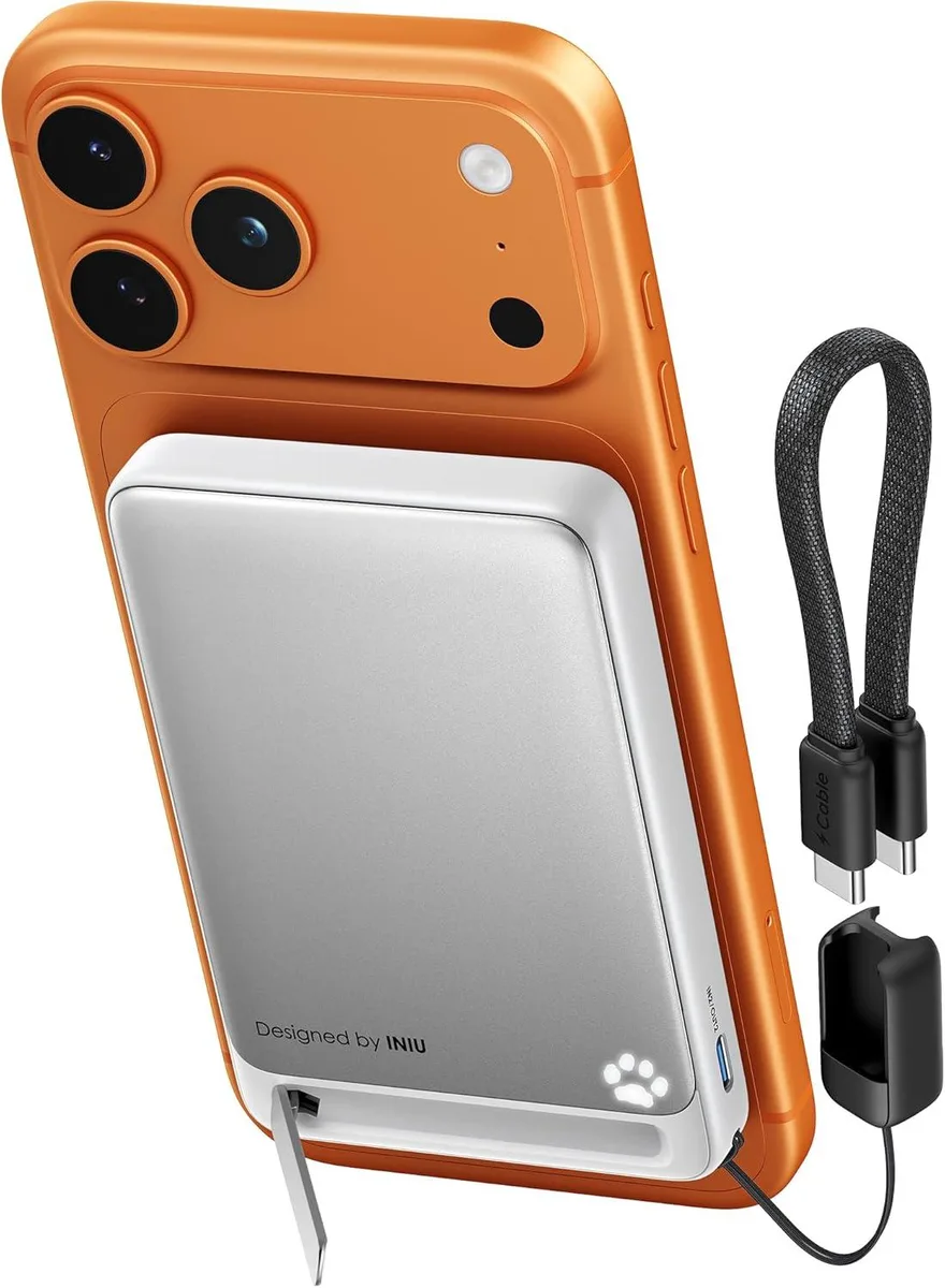 WOOJONG WOOJONG Qi2 45W 10000mAh Magnetic Power Bank — product photo