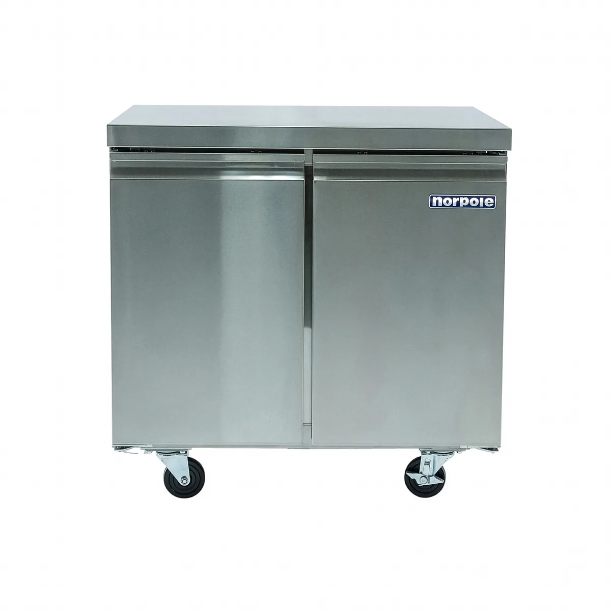 Magic Chef Magic Chef 36 in 8.9 cu ft Auto Defrost Under Counter Freezer Stainless Steel — product photo