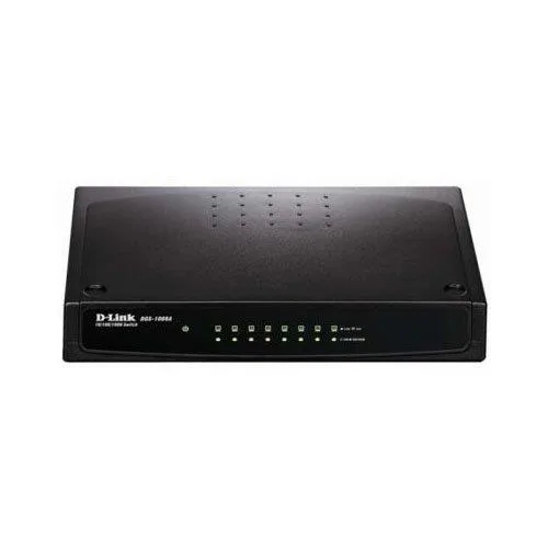 D-Link D-Link DGS-1008A 8-Port Gigabit network switch 10/100/1000 — product photo