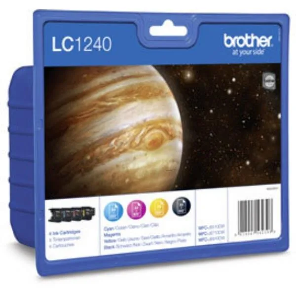 Brother Brother LC1240VALBP Multipack 1240 ink cartridges (genuine brands) — product photo