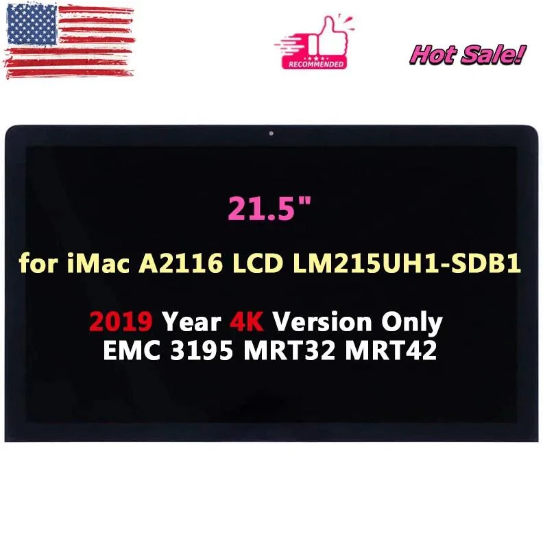 NUOLAISUN NUOLAISUN LM215UH1(SD)(B1) 21.5" LCD for iMac A2116 2019 4K EMC 3195 — product photo