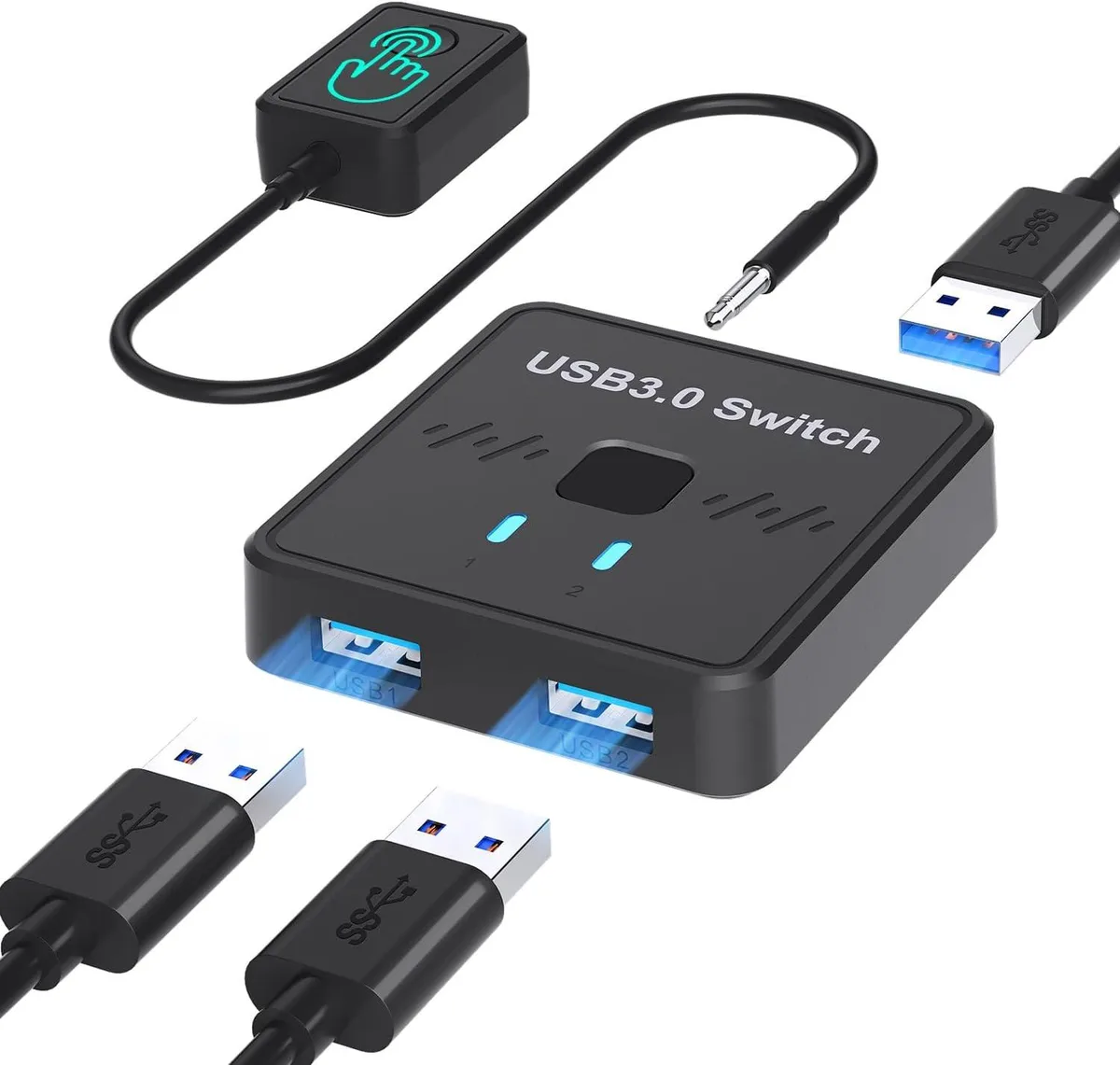 AUTYUE AUTYUE KL-SW301-A USB 3.0 Switch Selector — product photo
