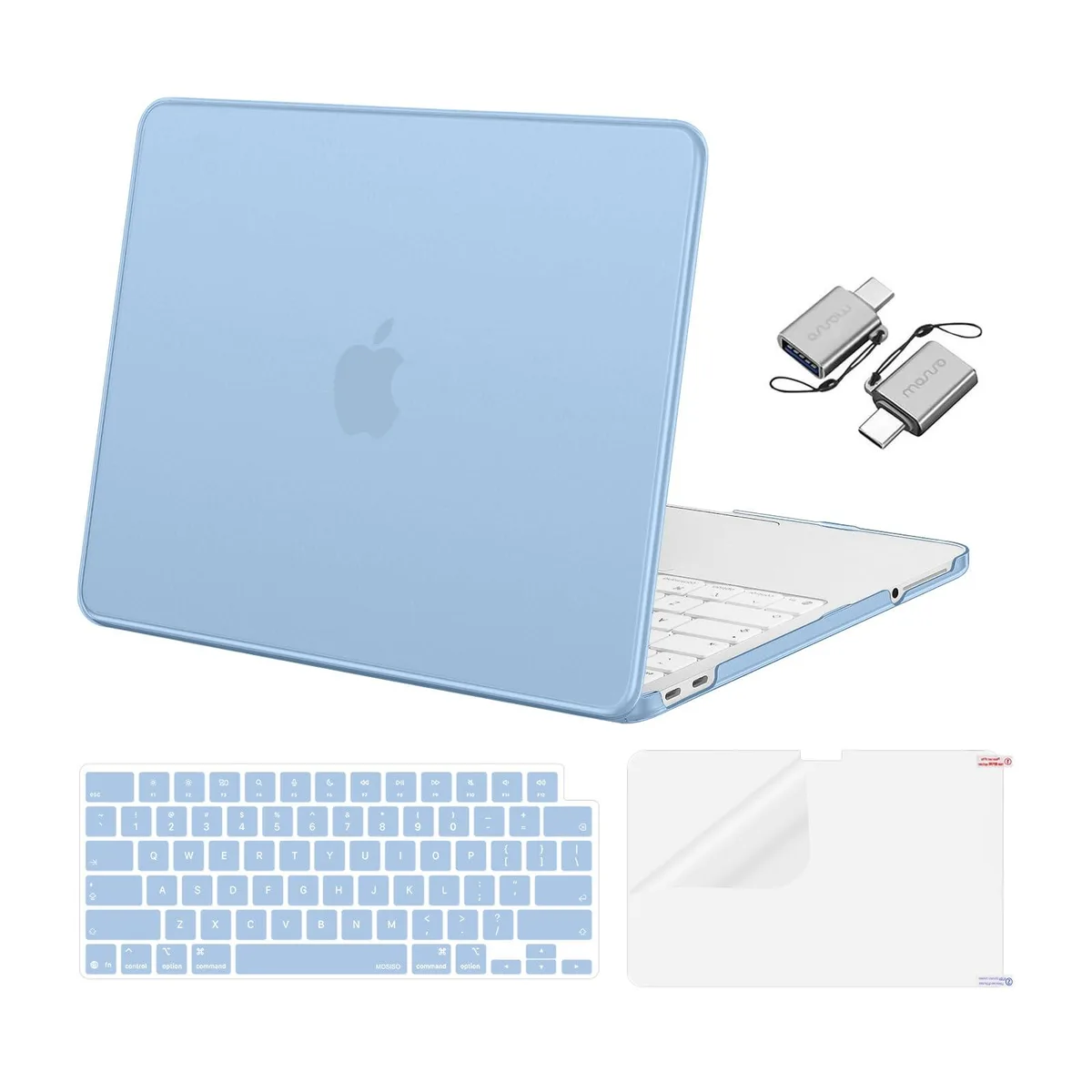  MOSISO Hard Case 13 inch 2026 A3404 Air Blue — product photo