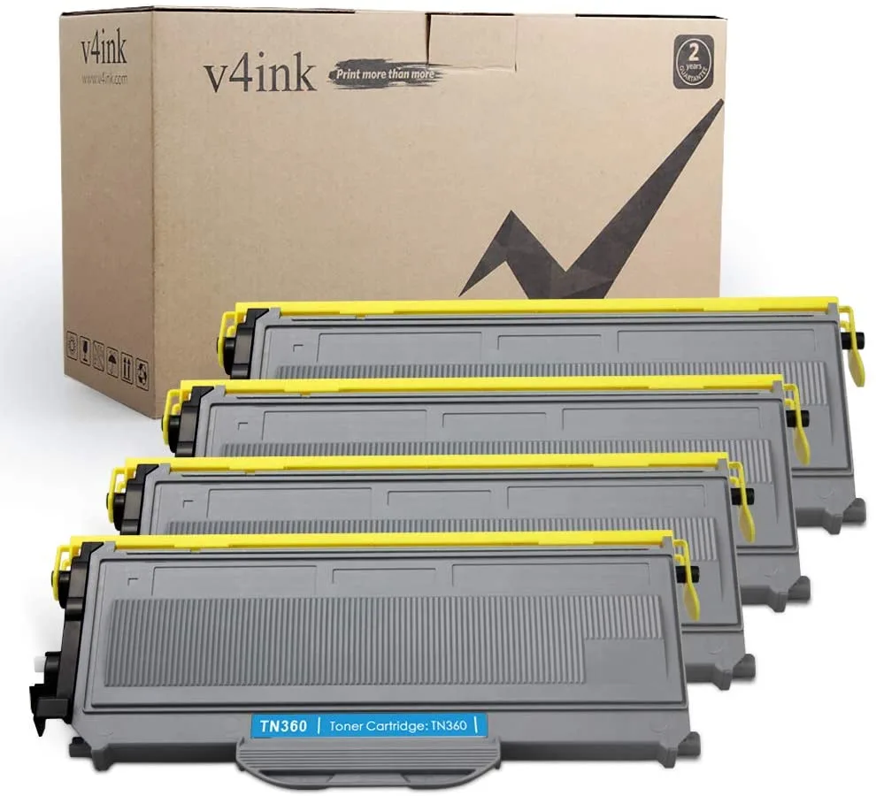 V4ink V4ink TN360 TN330 Compatible Black Toner Cartridge 4 Pack — product photo