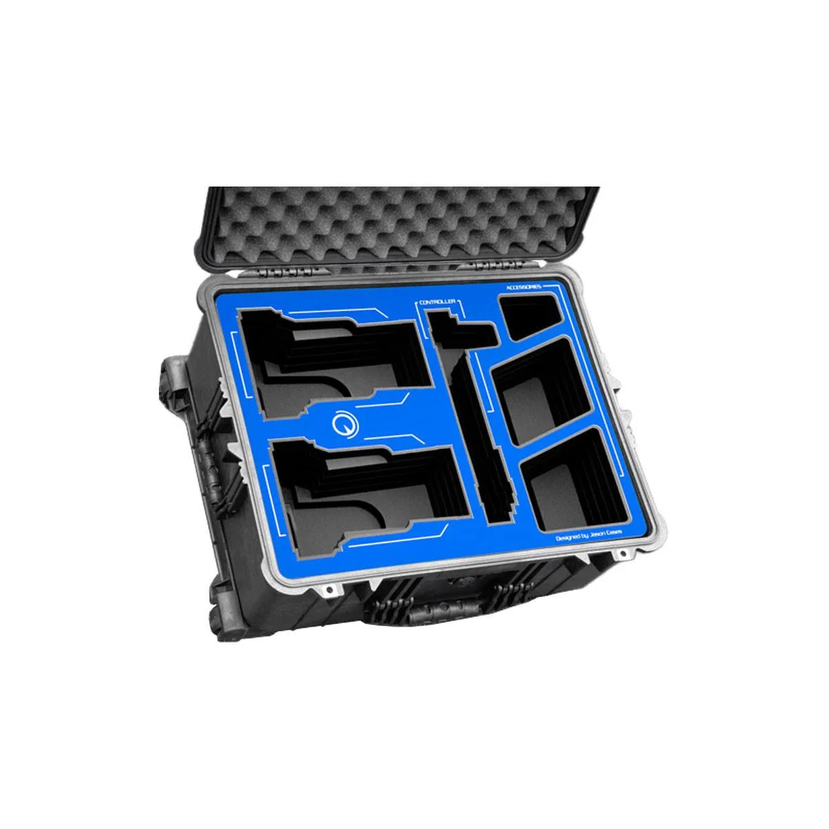 Jason Cases Jason Cases Pelican 1610 Wheeled Hard Case for 2x Move 4K 30x Robos Camera, Black — product photo