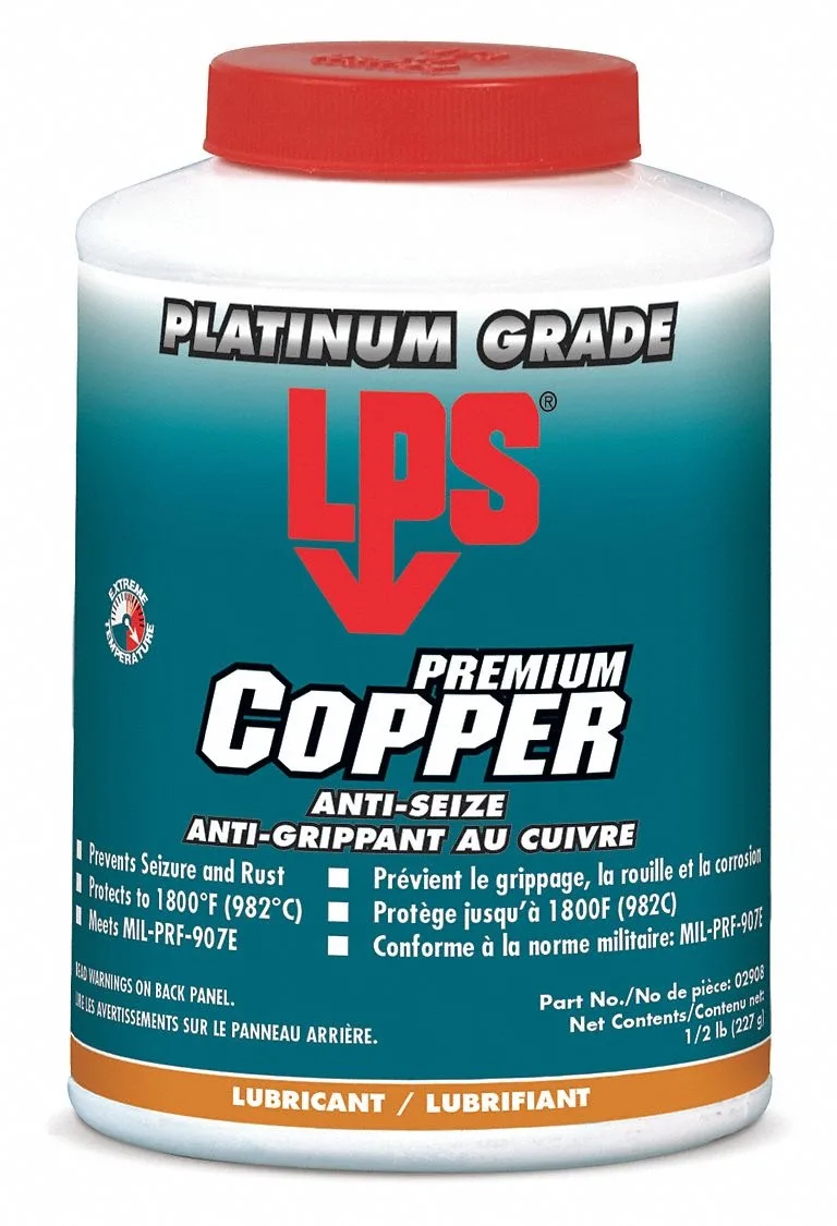 LPS LPS 02908 Copper Anti-Seize 8 oz — product photo