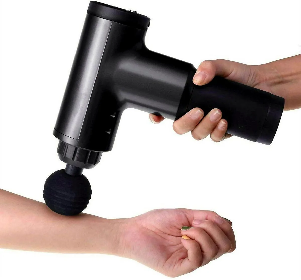 The Perfect Part The Perfect Part Massage Gun Black 4 Heads 2100-3600/min 6 Speeds — product photo