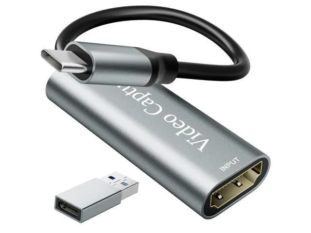 Manw Manw USB 3.0 HDMI to USB-C Capture Card 4K 1080P 60FPS — product photo