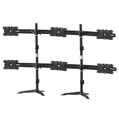Amer Networks Amer Networks AMR6S32 heavy duty 6 monitor desk — product photo