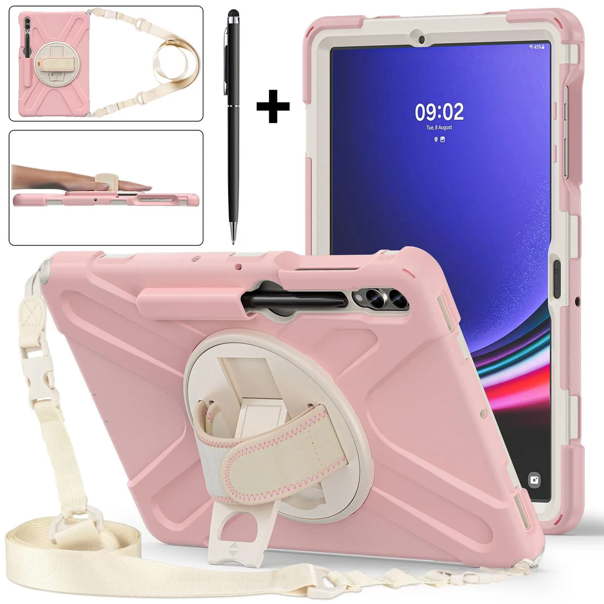 Werleo Werleo SM-X810/SM-X816B/SM-X818U 12.4 inch laptop case Pink — product photo