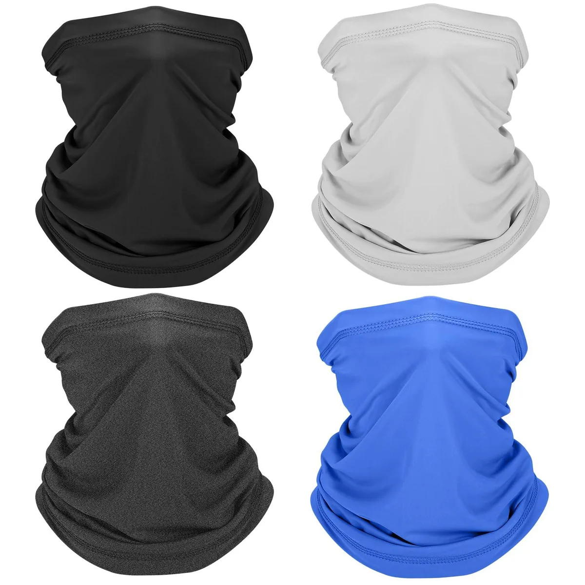  Haoteey Icesilk Cooling Neck Gaiter UPF 30+ 90% Polyamide 18x9.8in — product photo