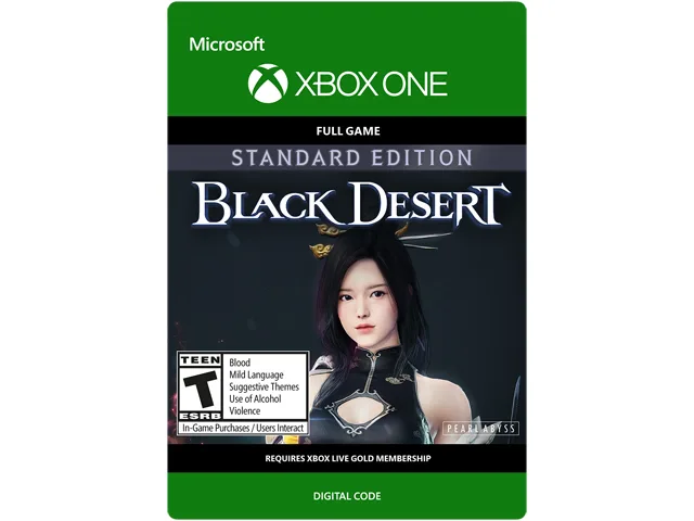 Microsoft Microsoft 6JN-00066 Black Desert Standard Edition downloadable game — product photo