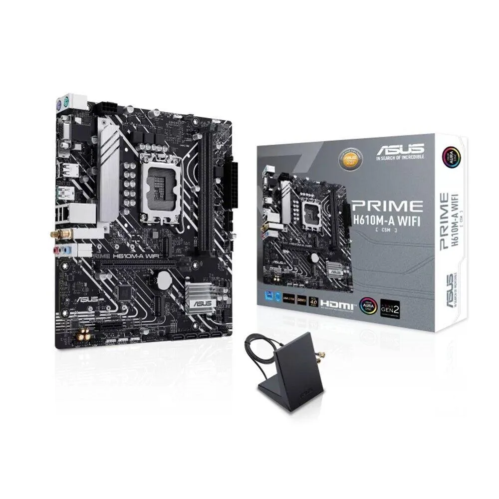 ASUS ASUS PRIME H610M-A D4-CSM WIFI Intel motherboard — product photo