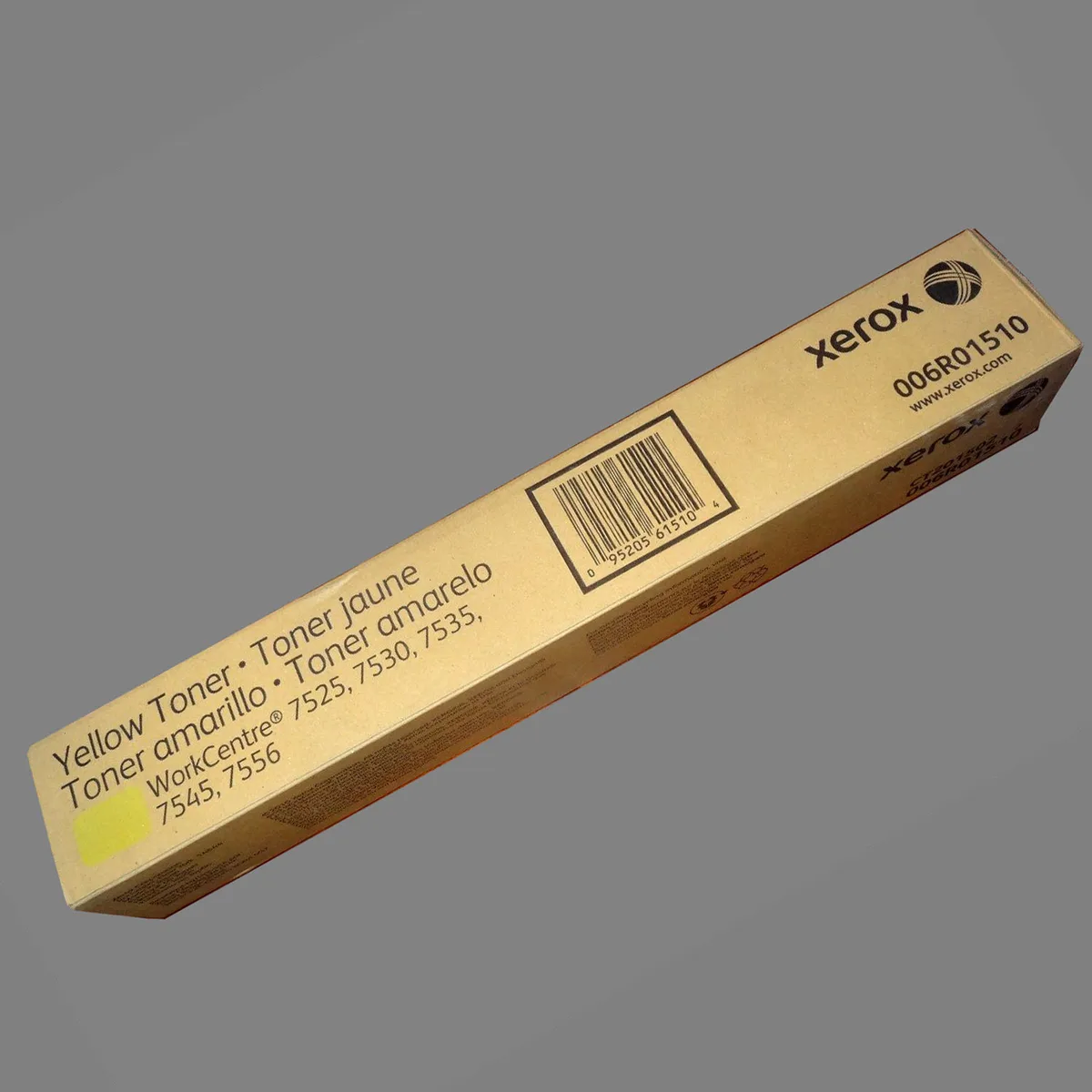 XEROX Xerox 006R01510 Yellow Toner Genuine WorkCentre 7525 7835 7970 15000 Pages — product photo
