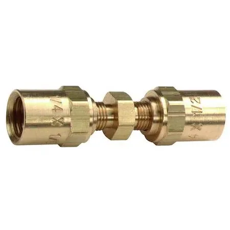 Value Brand Value Brand Barbed Hose Mender Brass 3/8 in 250 psi — product photo