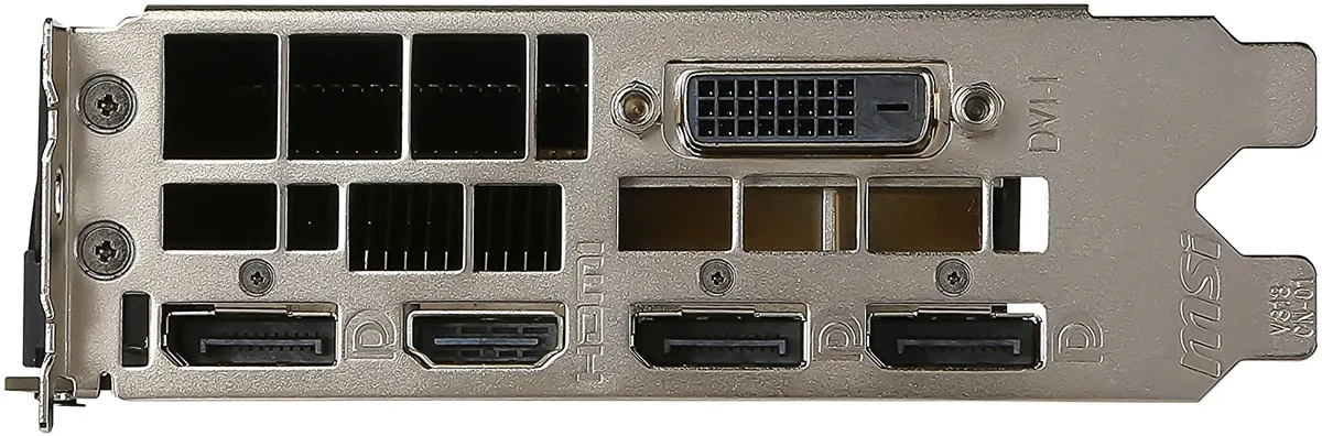 MSI MSI GeForce GTX 1070 Ti AERO 8G Single Fan graphics card — product photo