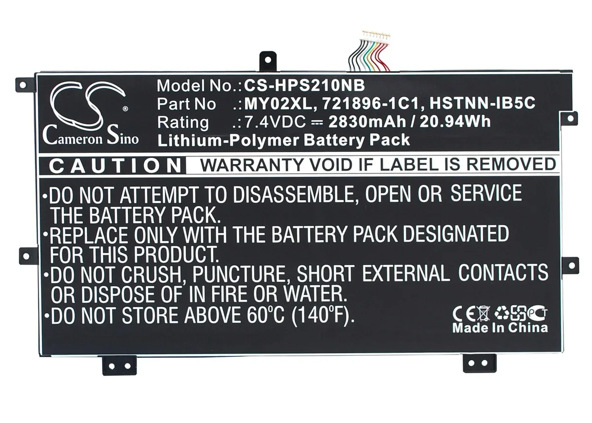 Cameron &amp; Co Cameron &amp; Co DS-CS-HPS210NB laptop battery 7.4V 2830mAh 20.94Wh Li-Polymer Black — product photo