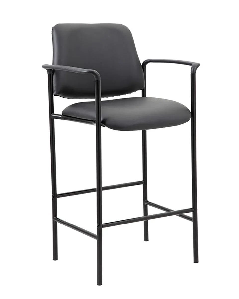 BOSS Office Products BOSS Office Products B169503-CS Counter Drafting Stool Black Caressoft 42"H 275 lb — product photo