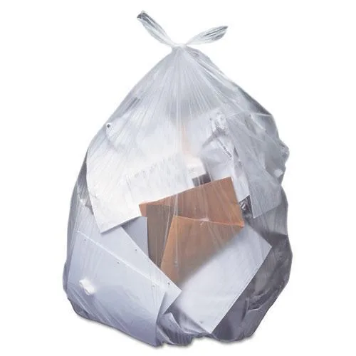 Heritage Heritage Low-Density Can Liners 40-45 gal 1.5 mil 40 x 46 Clear 100/Carton Grounds Maintenance — product photo