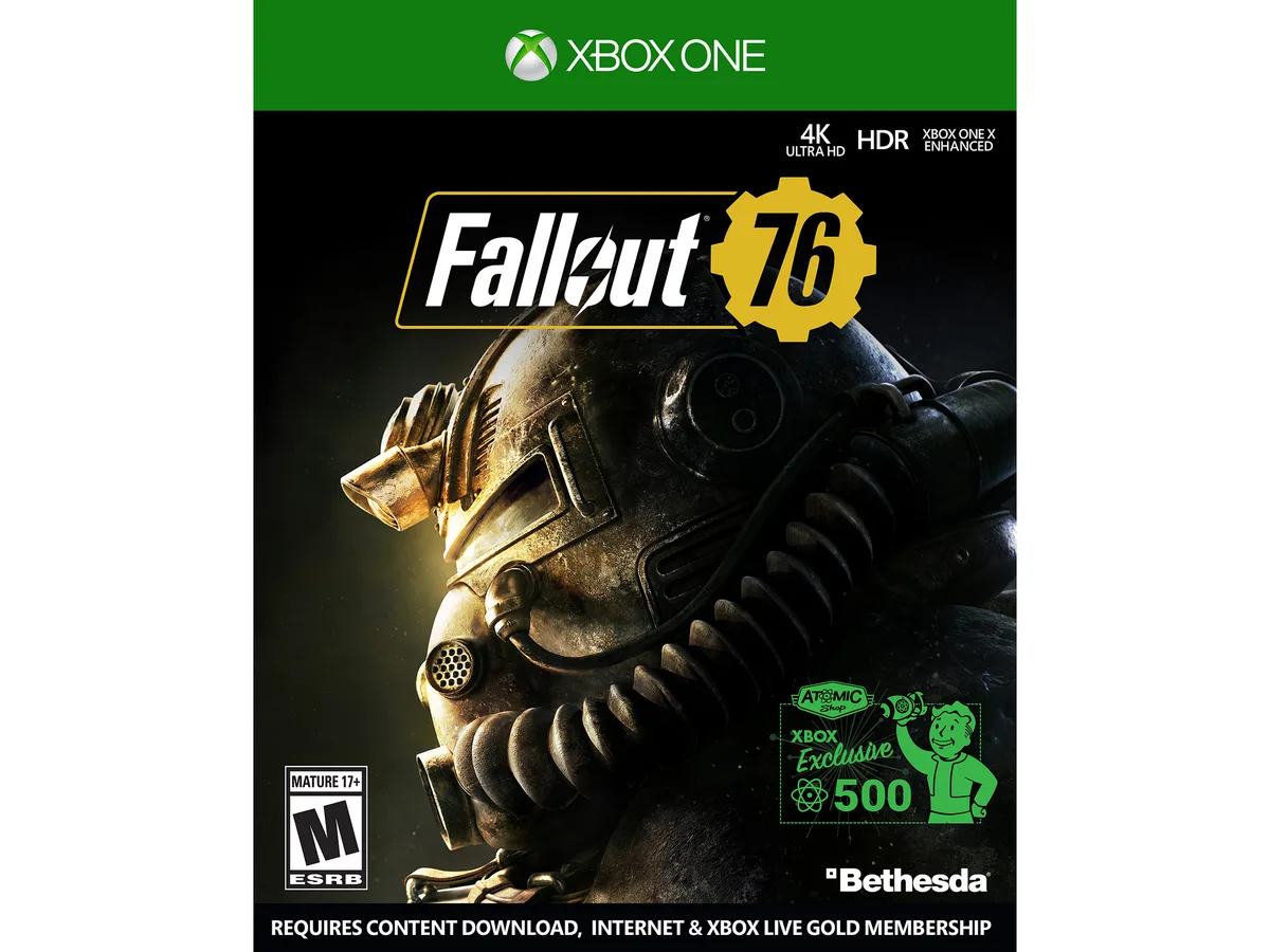Bethesda Softworks Bethesda Softworks FO76XB1 Fallout 76 xbox one video game — product photo