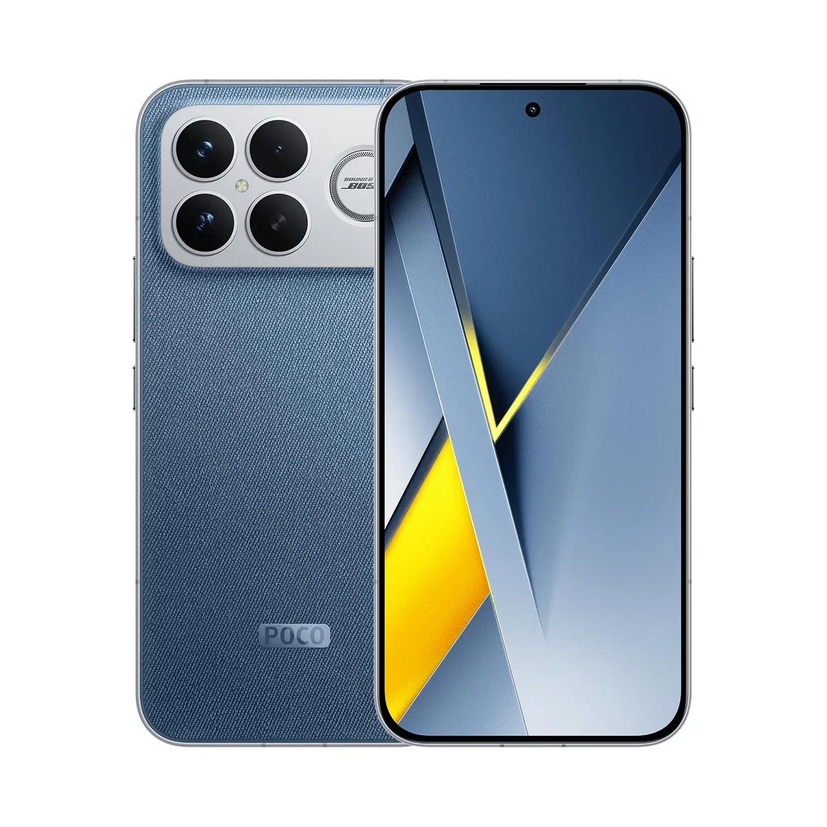 Mi Mi Poco F8 Ultra 6.9" 12GB 256GB Snapdragon 8 Elite Gen 5 Blue cell phones - unlocked — product photo