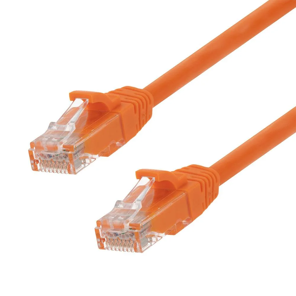 NavePoint NavePoint CAT6 UTP 24AWG 10 Ft 10 pack Orange network ethernet cable — product photo