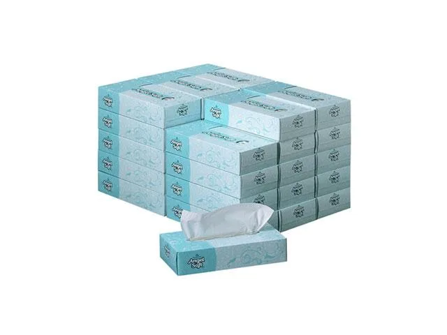 Georgia Pacific Georgia Pacific 48580CT Premium Facial Tissues 100 count flat box 30 boxes carton — product photo