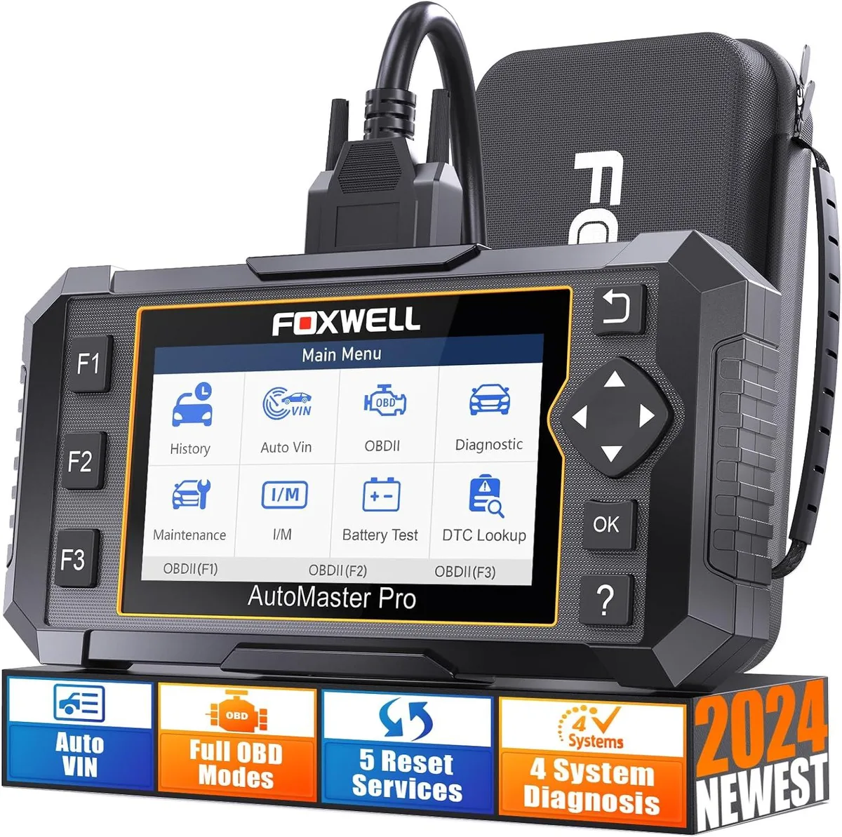 TAURKENAM TAURKENAM NT614 Elite Car Scanner 2024 car electronics accessory — product photo
