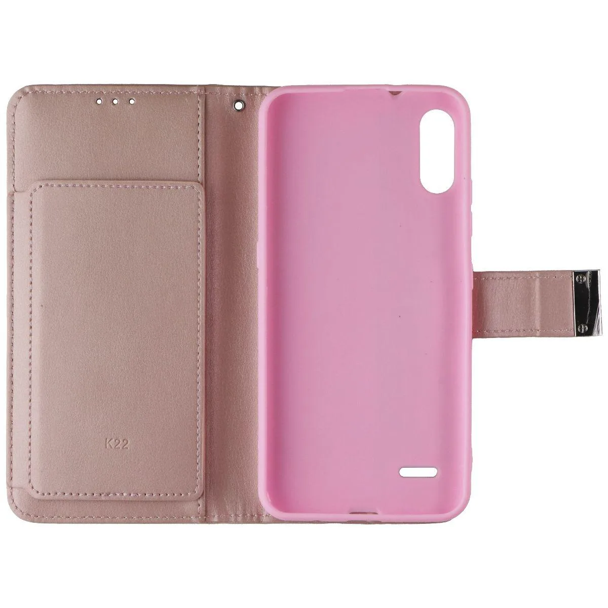 Mybat Mybat MyJacket Wallet Case LG K22 Pink Leather — product photo