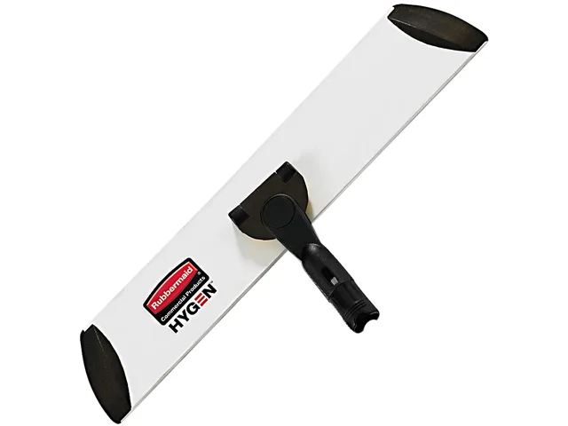 Rubbermaid Commercial Rubbermaid Commercial 1863893 Executive Microfiber Flat Mop Frame 3.50" W 18.00" L Black/Silver — product photo