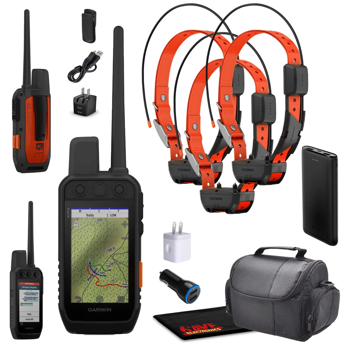 Garmin Garmin Alpha 300i GPS Navigation with 3x TT25 Collars — product photo